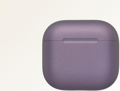 AirPods 4 ANC (2024) с беспроводным зарядным футляром, Purple – фото 1