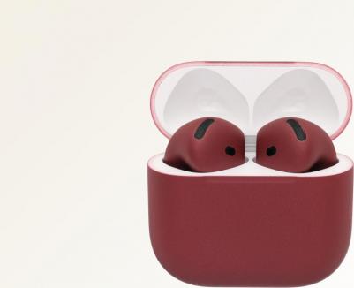 AirPods 4 ANC (2024) с беспроводным зарядным футляром, Red – фото 2