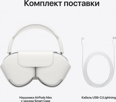 AirPods Max (2020), Silver – фото 4