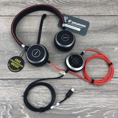 Evolve 40 MS Stereo USB-C, Black (6399-823-189)