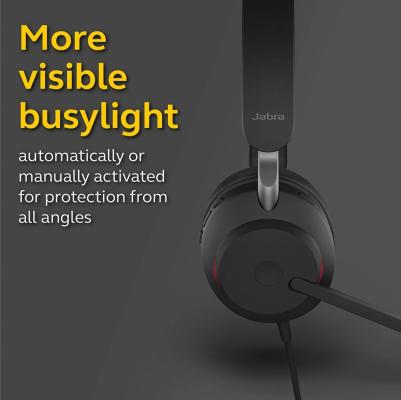 Evolve2 40 USB-A MS Mono, Black (24089-899-999) – фото 3
