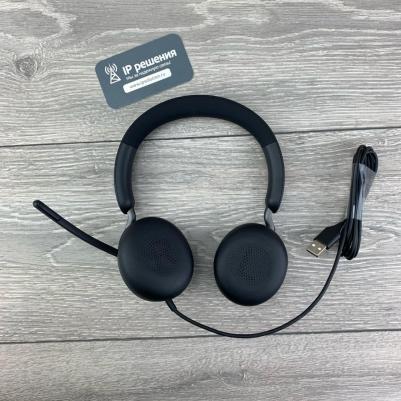 Evolve2 40 USB-A MS Stereo, Black (24089-999-999) – фото 14