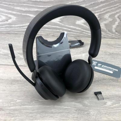 Evolve2 65 Link380a UC Stereo Stand, Black (26599-989-989) – фото 8