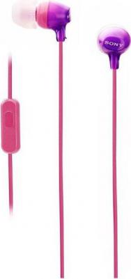 MDR-EX15AP, Purple – фото 4