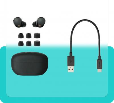 WF-1000XM5, Black – фото 16