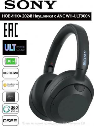 WH-ULT900N, Black – фото 15