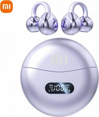 Earphones Clip-On, Purple