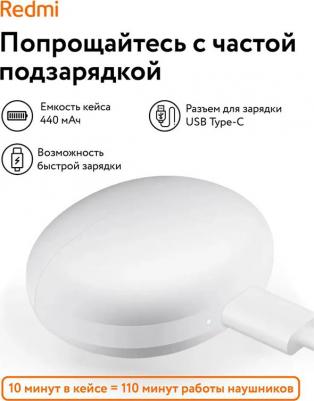 Redmi Buds 4 Active, White – фото 19