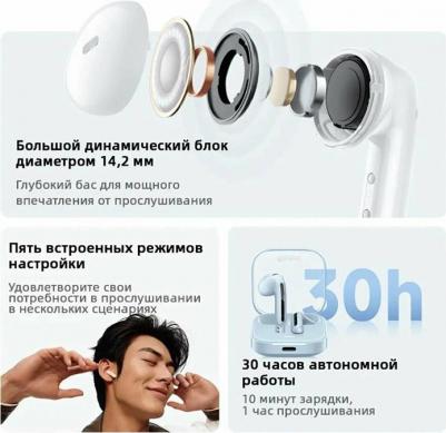 Redmi Buds 6 Active, Black – фото 3