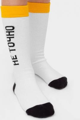 Носки для мальчиков, размер 22-24, белый – фото 3