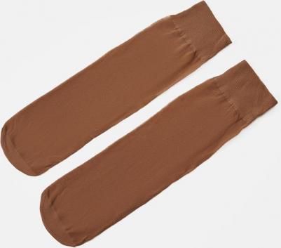 Женские гольфы высокие, капроновые, 40 den, размер 23-25, мультиколор – фото 4