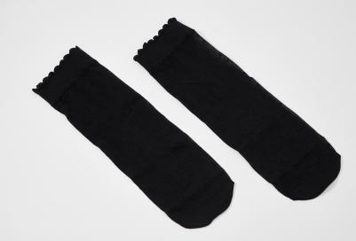 Женские носки средние, фантазийные, 20 den, размер 23-25, синий – фото 2