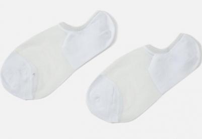 Женские носки укороченные, в сетку, размер 25, белый – фото 2