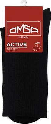 Носки и следки Active 116 Носки мужские высокая резинка Nero 0