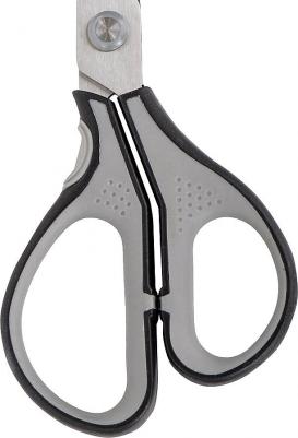 Ножницы SUPER, 175 мм, серо-черные, 2-х сторонняя заточка, 237295 – фото 7