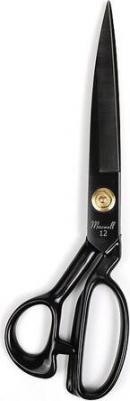 Black ножницы портновские 08" 220*100 цельнометалл. ручка силикон – фото 2