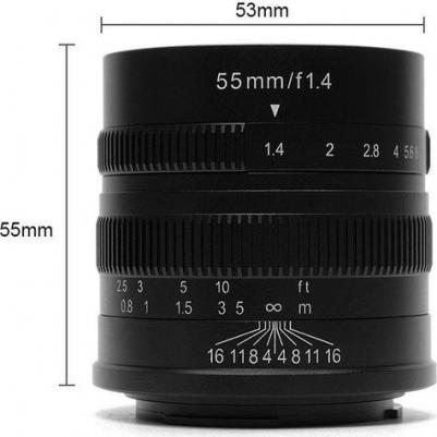 55mm f/1.4 Sony E – фото 14