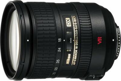 18-200mm f/3.5-5.6G IF-ED AF-S VR DX Zoom-Nikkor