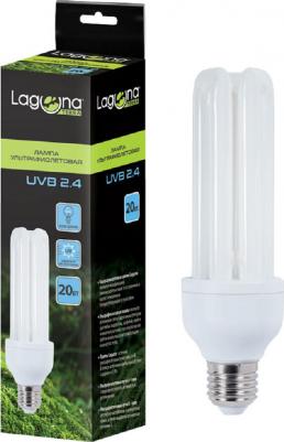 Лампа ультрафиолетовая для птиц, амфибий, змей и комнатных растений UVB2.4, 20Вт – фото 1