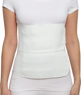 Бандаж абдоминальный Б-358, размер 4, высота 28 см, белый – фото 2