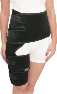 Бандаж для тазобедренных суставов Б-814, Правый, Размер 3, черный – фото 2