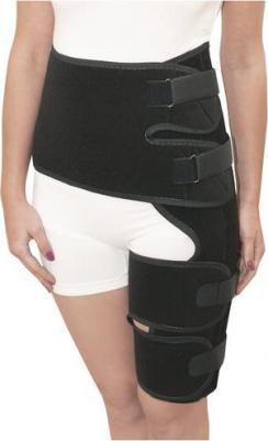 Бандаж для тазобедренных суставов Б-814, Правый, Размер 3, черный