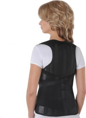 Корсет ортопедический грудопоясничный № 4 рост 2, черный (Корсет) – фото 2