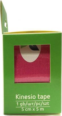 Кинезио тейп цвет розовый 5см х 5м – фото 4