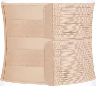 бандаж послеоперационный ПО-25Р/2, двойная утягивающая панель, высота 25 см, L, бежевый