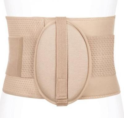 Бандаж пупочный для взрослых ГП-20 со съемным пелотом бежевый L – фото 1