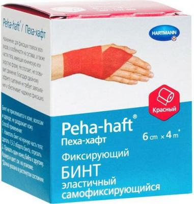 Бинт Peha-haft эластичный самофиксирующийся 6x400 см. красный – фото 5