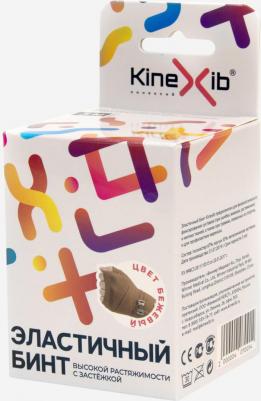 Эластичный бинт, бежевый, Белый