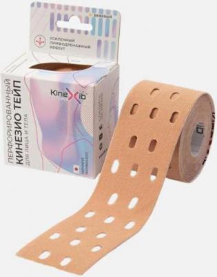 Кинезиотейп, 5 м, Бежевый – фото 1