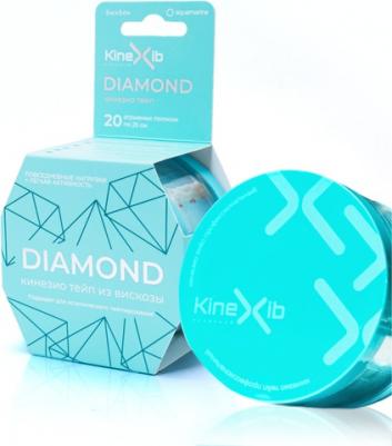 Кинезиотейп Ultra Diamond голубой 500 см – фото 1