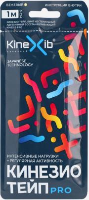 PRO кинезио тейп бинт нестерильный адгезивный восстанавливающий цвет бежевый 1м х 5см – фото 4