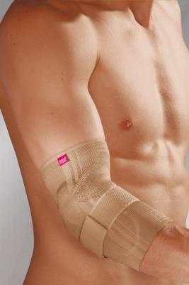 Бандаж локтевой Epicomed компрессионный с силиконовыми вставками улучшает кровообращение, 821, Универсальные) – фото 5