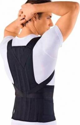 Корсет грудо-пояснично-крестцовый КГК 110 взрослый, размер XXXL2, черный – фото 2