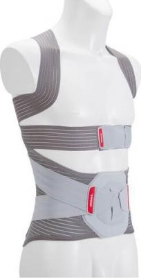 Ортопедический корсет грудо-поясничный Dorso Direxa Posture 50R59, серый р.XXL