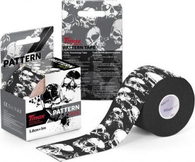 Тейп кинезиологический Pattern 5 см x 5 м, 423429, рисунок панда – фото 1