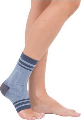 Бандаж Т-8611 на голеностопный сустав, компрессионный с силиконовыми вставками, Размер S – фото 2