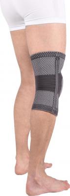 Бандаж эластичный KS-E03 с ребрами жесткости и силиконовым кольцом, Размер S – фото 1