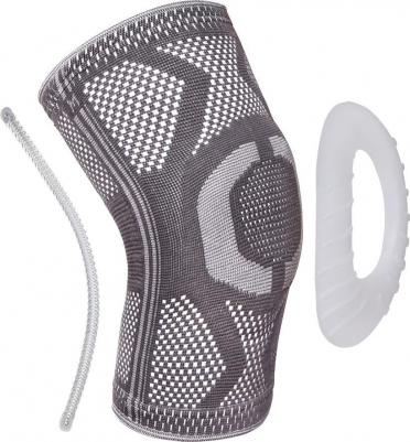 Бандаж эластичный KS-E03 с ребрами жесткости и силиконовым кольцом, Размер S – фото 4