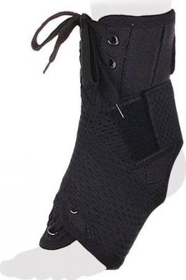 Бандаж со шнуровкой AS-ST и съемными ребрами жесткости черный M – фото 1