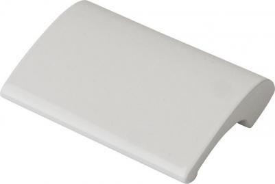 Ручка для балконной двери белая металл De Luxe – фото 2