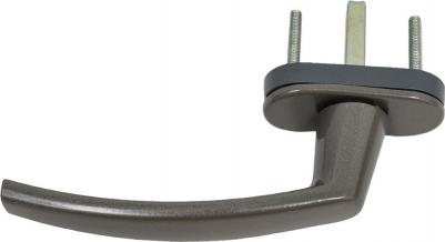 Ручка оконная Vic, металл, штифт 35 мм, титан 1 шт. пакет 152056