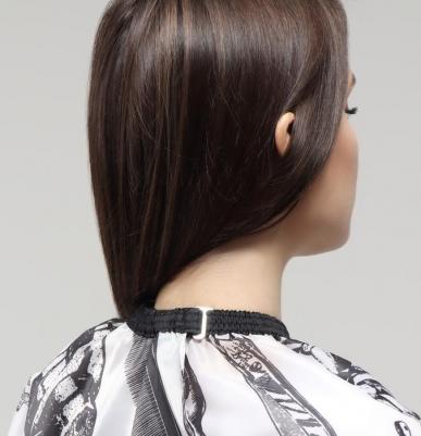 Пеньюар парикмахерский, цвет белый/чёрный 4700921 – фото 3