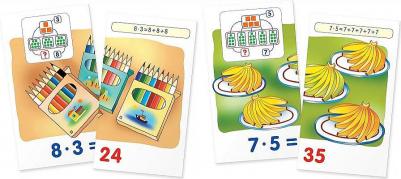 Куликова Е.Н. Математика. Попугаи. Умножение и деление. Набор карточек. Занимательные карточки – фото 5