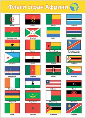 Комплект плакатов "Флаги мира" 4127 – фото 5