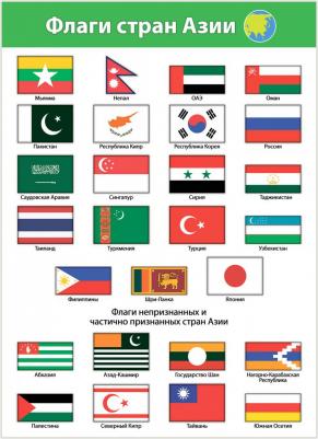 Комплект плакатов "Флаги мира" 4127 – фото 7