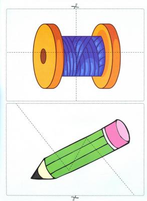 Книга Обучающие карточки для детей 3-5 лет: развитие восприятия и мелкой моторики: диаг – фото 2